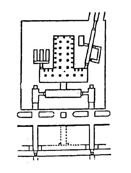 رسم تخطيطي لمعبد الوادي