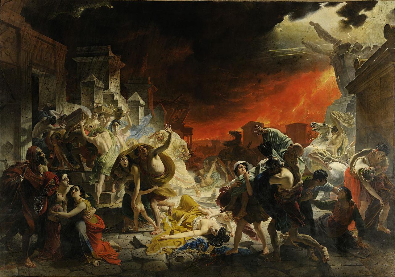 لوحة The Last Day of Pompeii - Karl Briullov