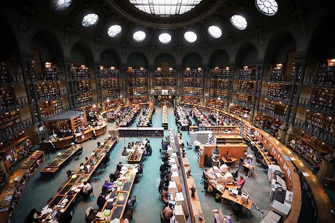 المكتبة الوطنية في فرنسا، باريس.