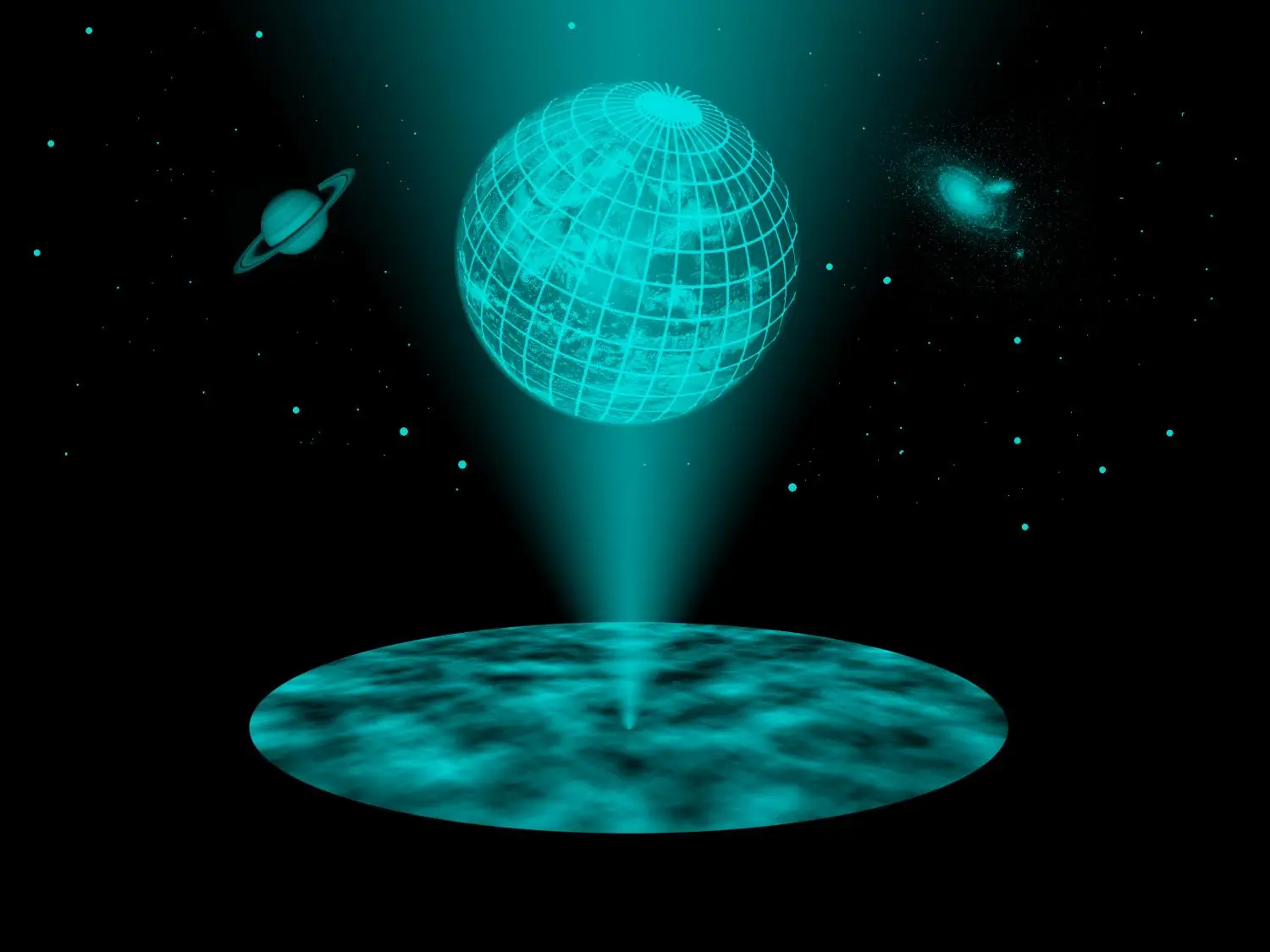 الكون صورة ثلاثية الأبعاد (Universe is a Hologram)