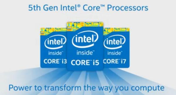 معالجات الجيل الخامس من Intel