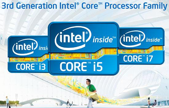 معالجات الجيل الثالث من Intel