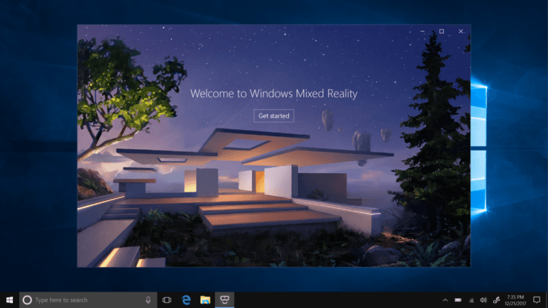 منصة الواقع المعزز في تحديث Fall Creators Update لويندوز 10 من مايكروسوفت