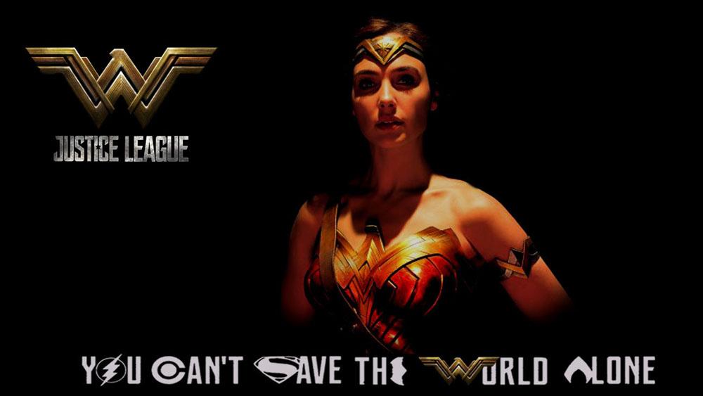 Wonder Woman من فيلم فرقة العدالة