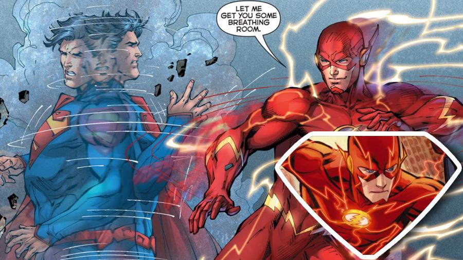 شخصية The Flash vs Superman