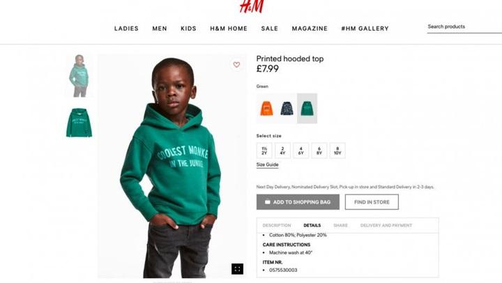  الطفل الذي ظهر في إعلان شركة H&M العنصري