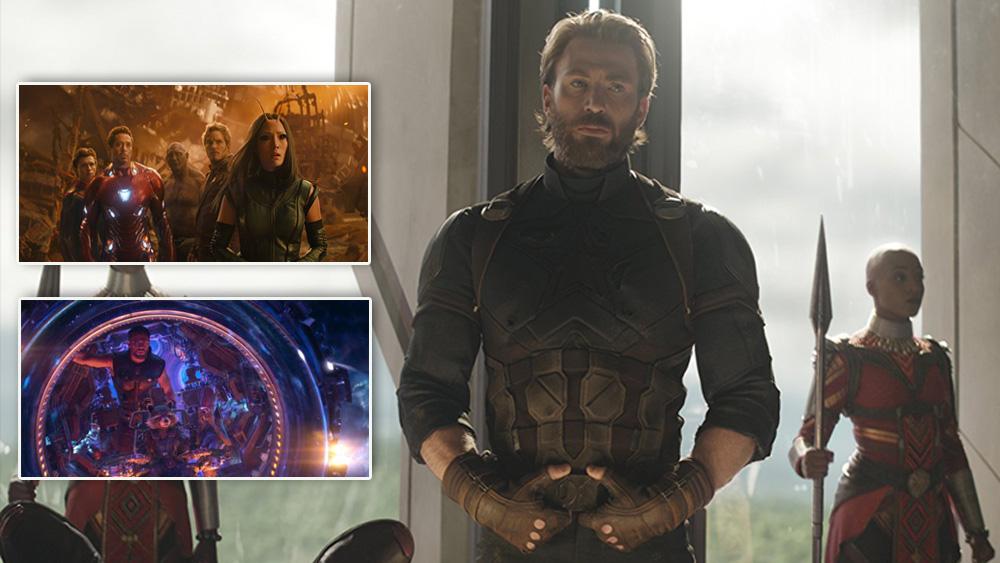 صورة كريس إيفانز في فيلم Avengers: Infinity