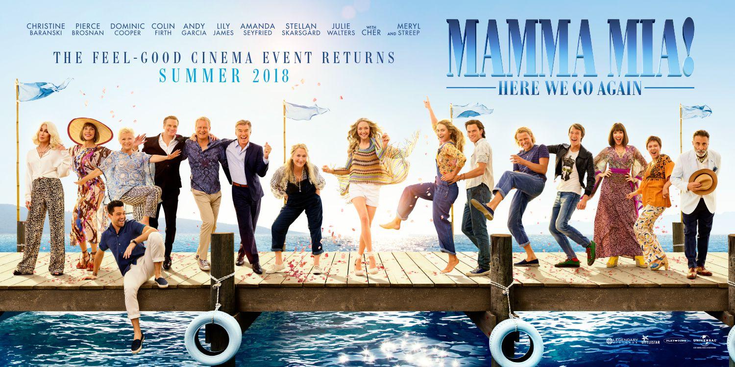 بوستر فيلم Mamma Mia! Here We Go Again أفضل الافلام الرومانسية في 2018