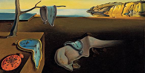 حضور الذاكرة لسلفادور دالي