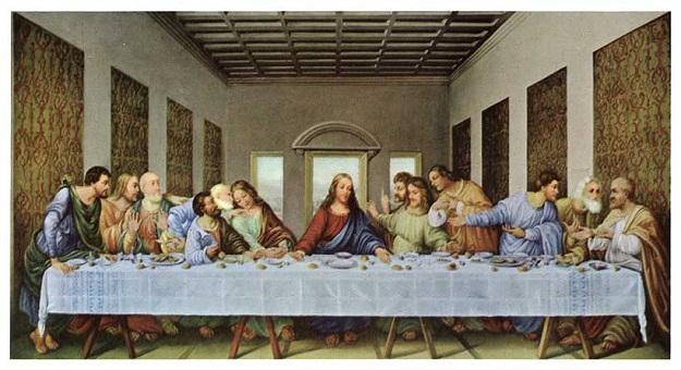 العشاء الأخير من ليوناردو دافينشي