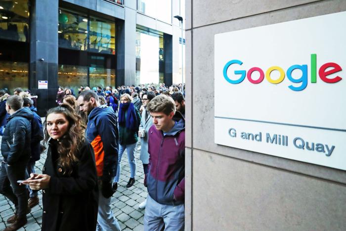 إضراب موضفي جوجل بسبب التحرش الجنسي