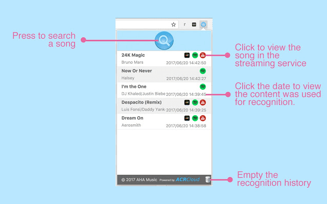 معرفة الاغنية من اللحن
