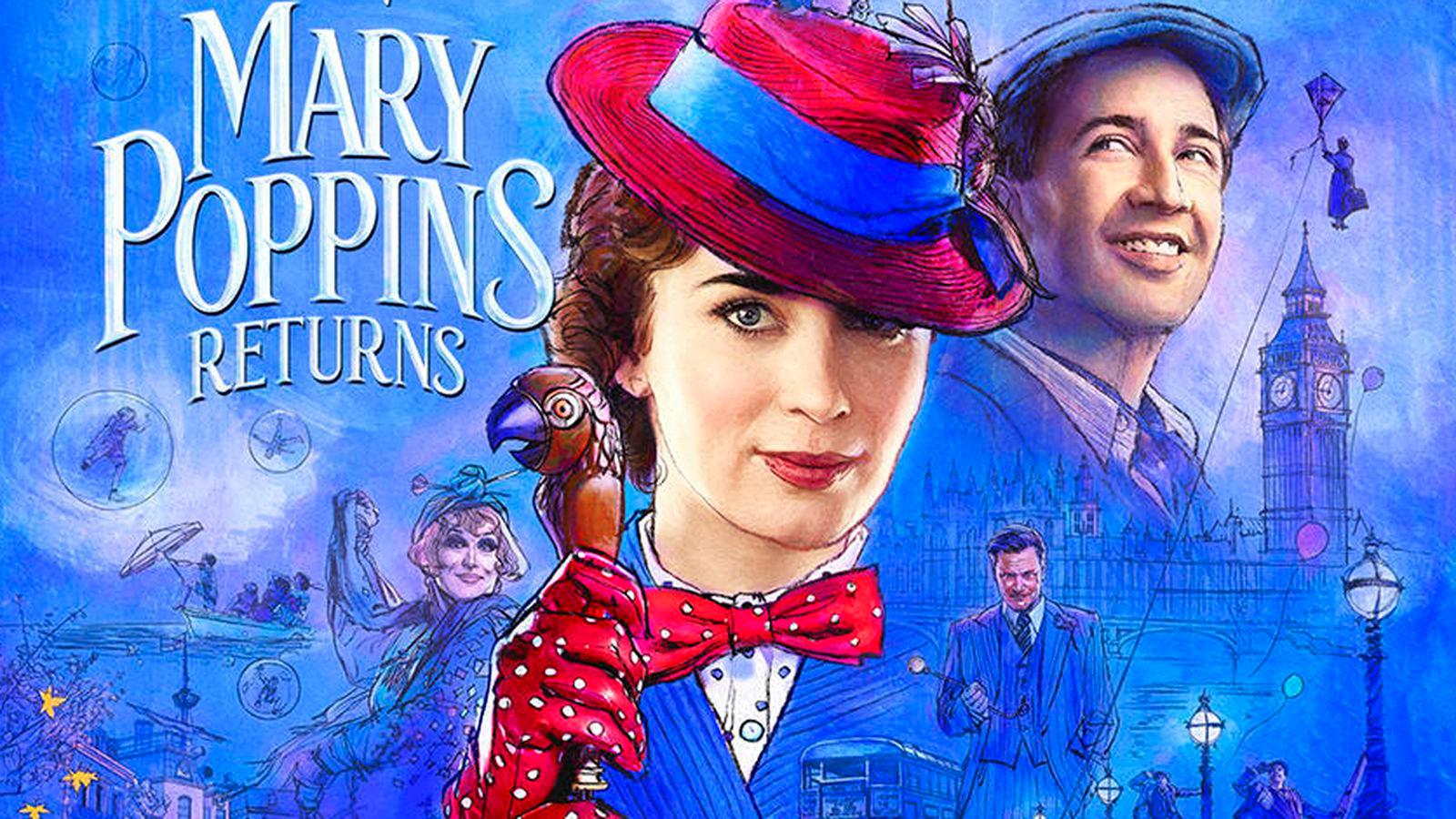 Mary Poppins Returns أفضل أفلام الفانتازيا 2018