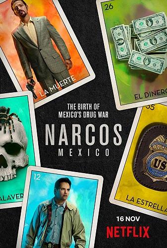 Narcos Mexico بوستر أفضل مسلسلات نتفليكس 2018