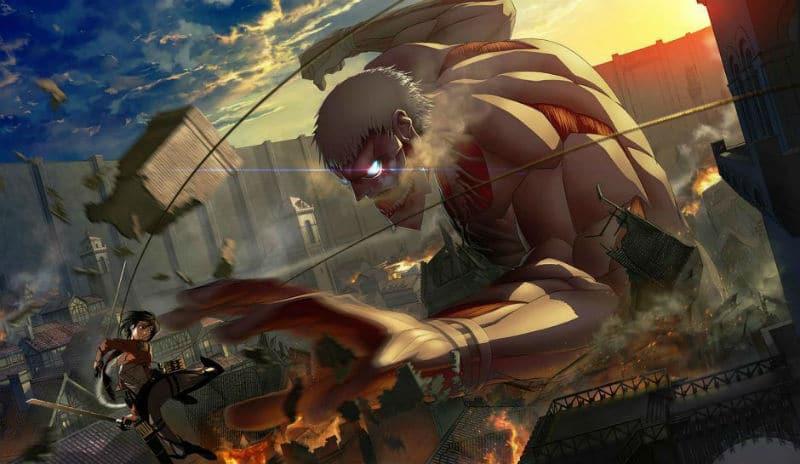 أنيمي Attack on Titan