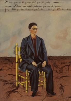 self-portrait with cropped hair 1940