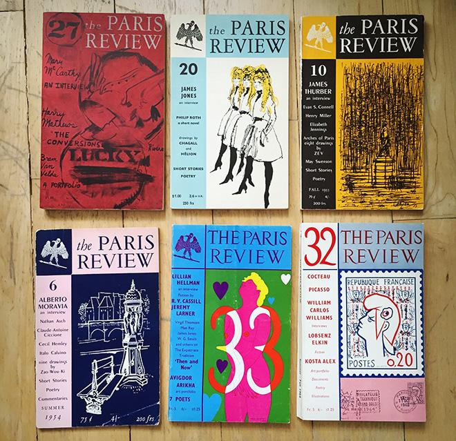 مجلة باريس ريفيو - حوارات مع أشهر كتاب الأدب العالمي