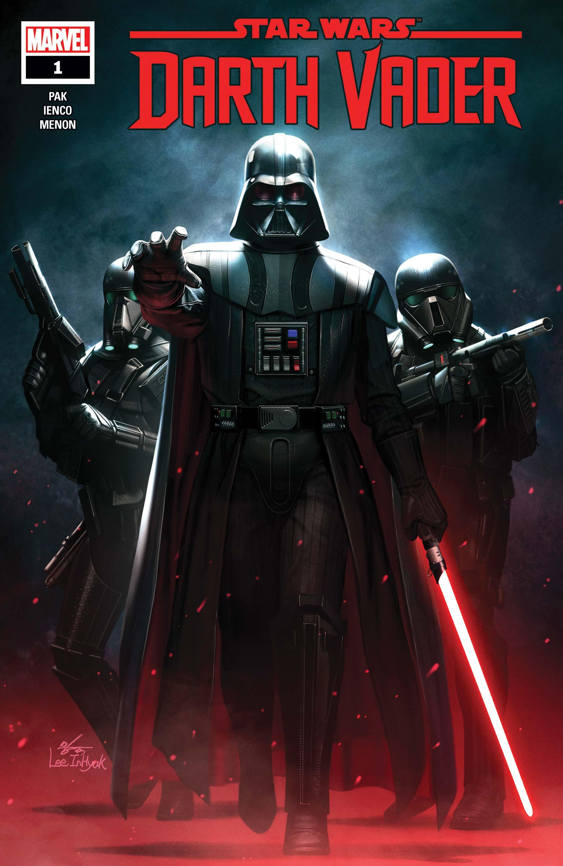الكوميكس الأبرز في 2020 - الغلاف الأمامي لـ Star Wars: Darth Vader.