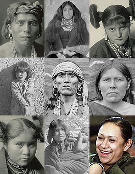 نساء من قبيلة "الهوبي"