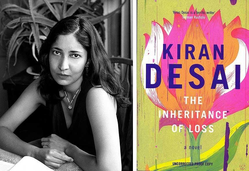 روايات هندية - غلاف رواية إرث الخسارة باللغة الانجليزية وكاتبتها كيران ديساي.