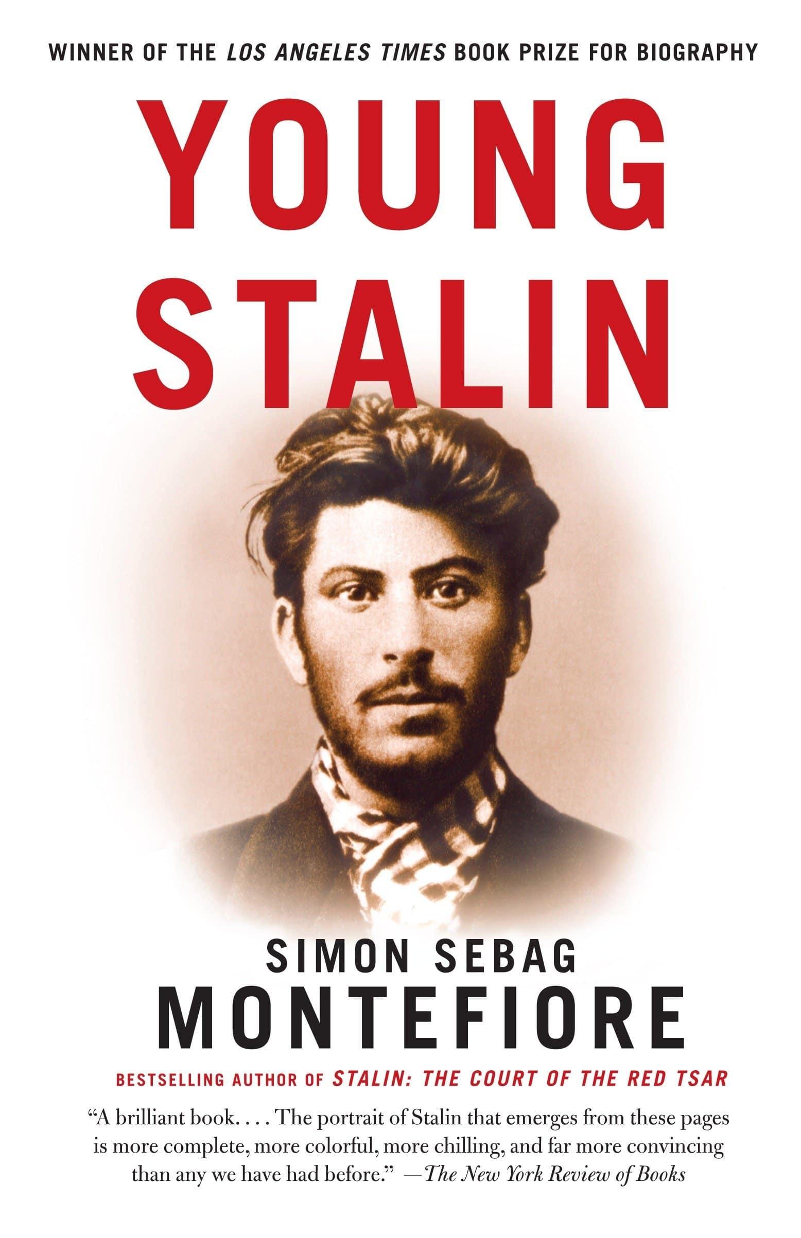 غلاف كتاب ستالين الصغير - Young Stalin.