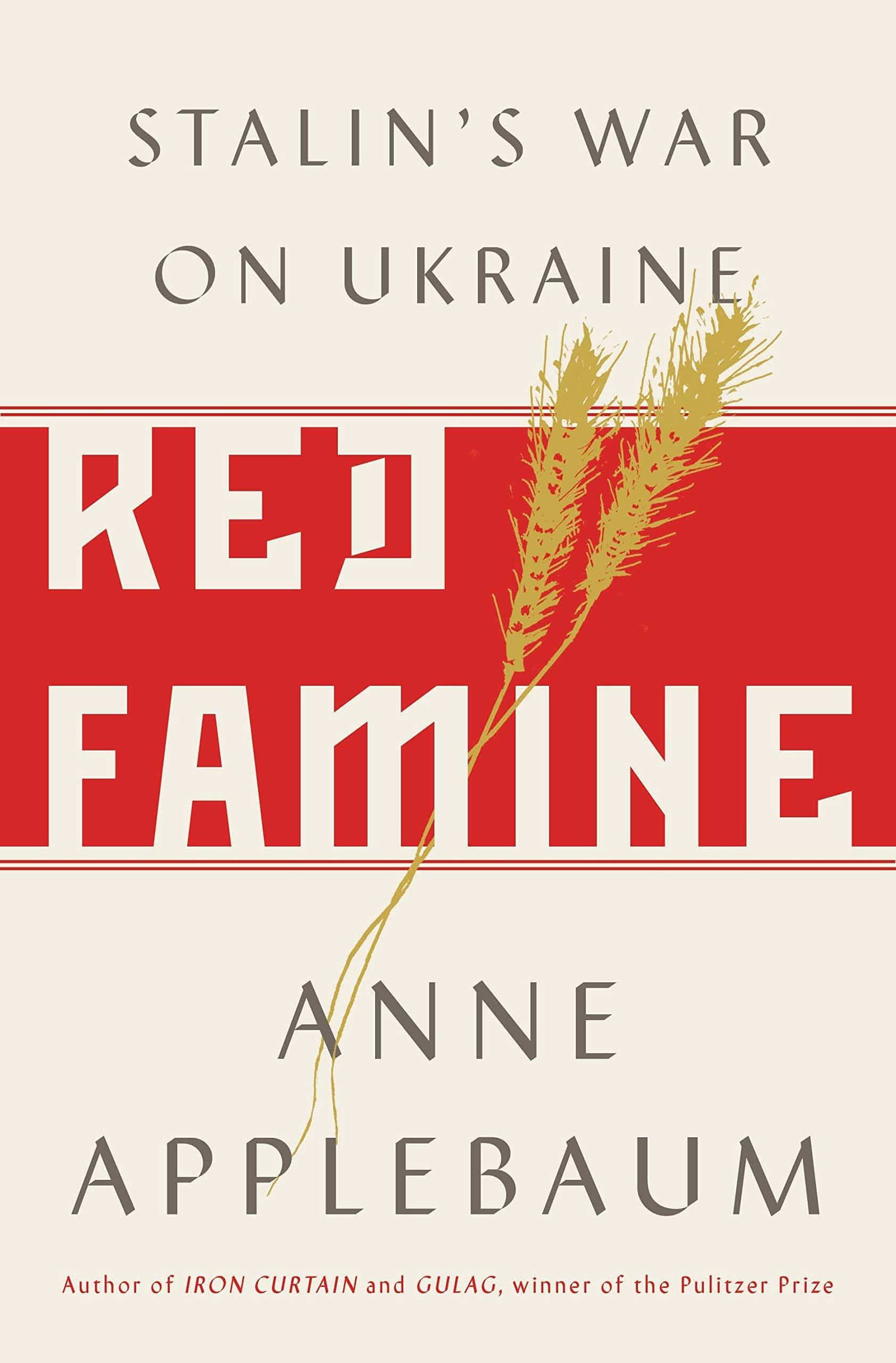غلاف كتاب المجاعة الحمراء - Red Famine.