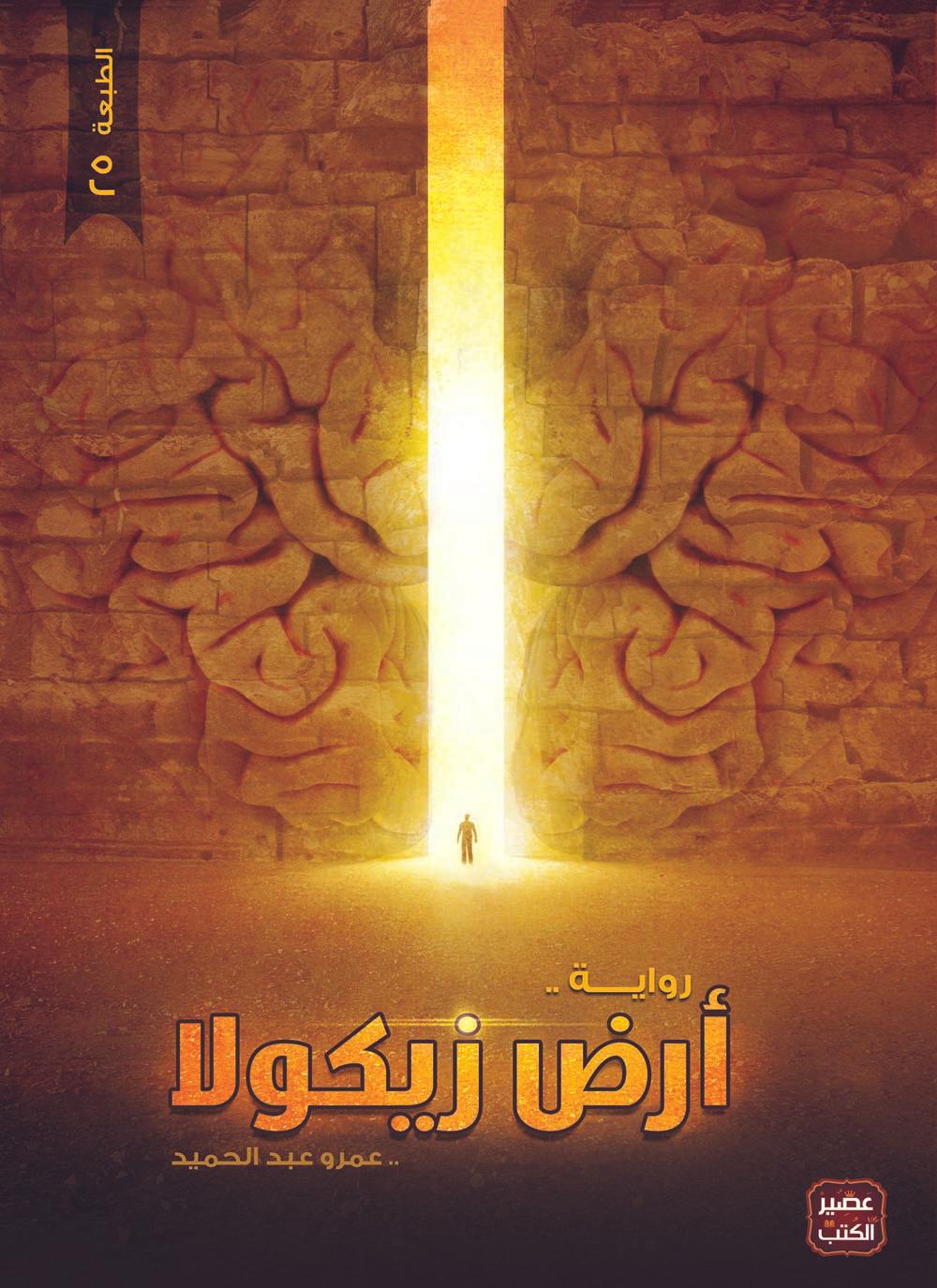 غلاف رواية أرض زيكولا للكاتب عمرو عبد الحميد
