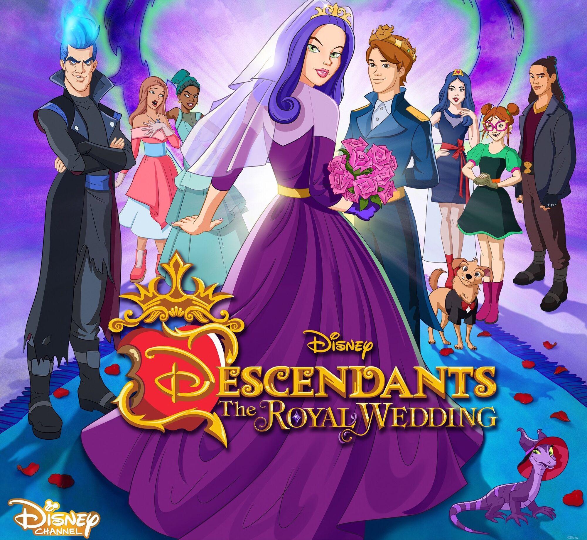 بوستر Descendants: The Royal Wedding