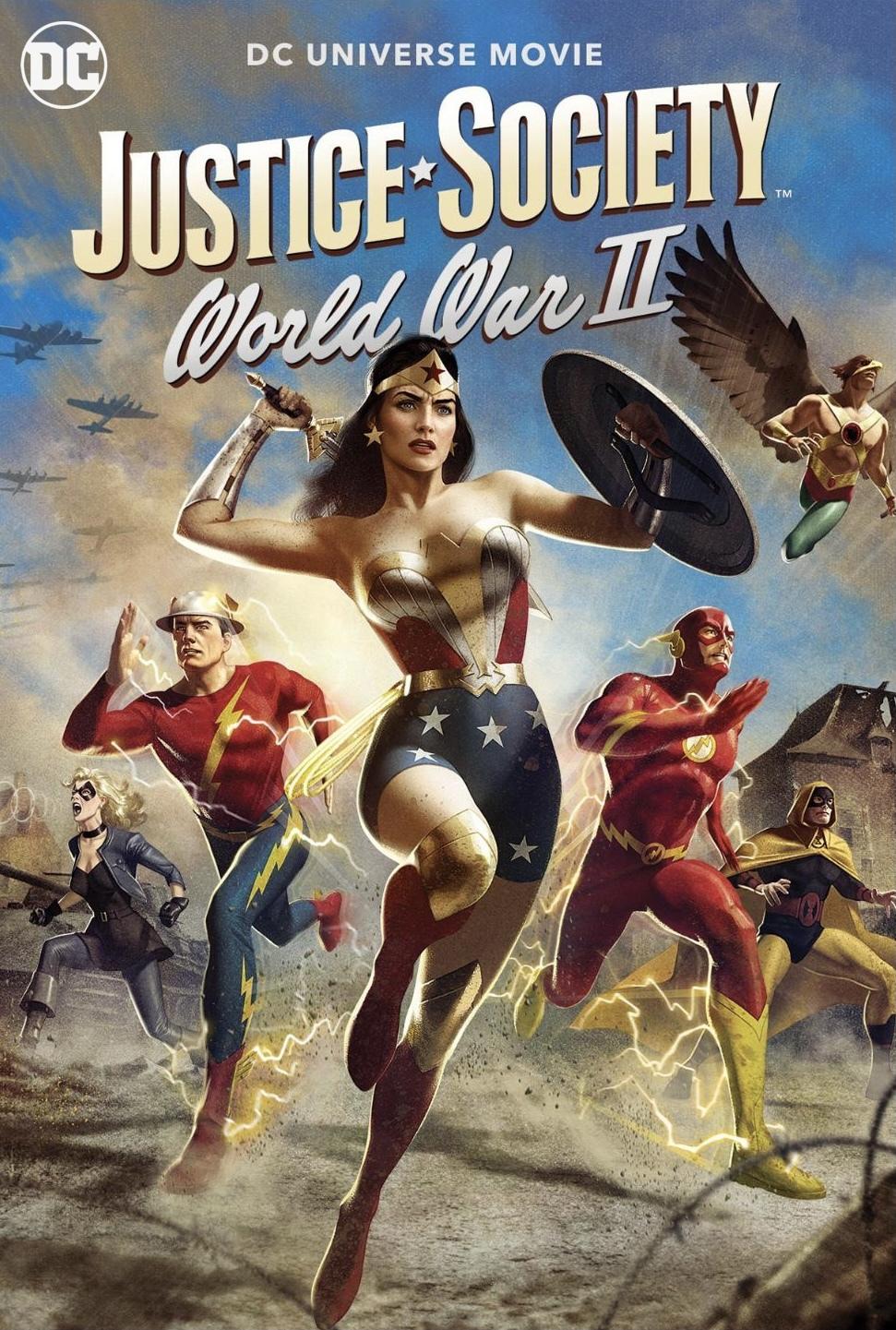 بوستر Justice Society: World War II