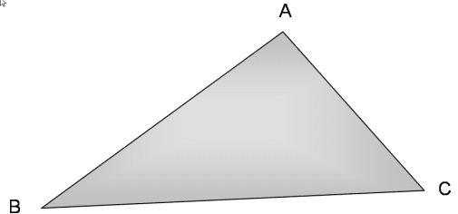 العلاقات في المثلث - مثلث متساوي الاضلاع