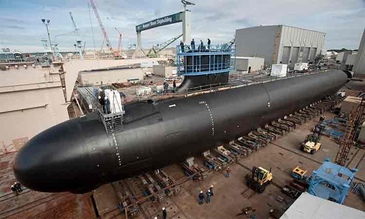 حوض بناء الغواصات النووية