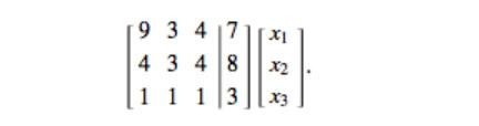 استخدام المصفوفات في حل المعادلات - طريقة الحذف لغاوس