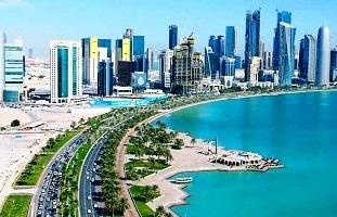 كورنيش الدوحة في دولة قطر