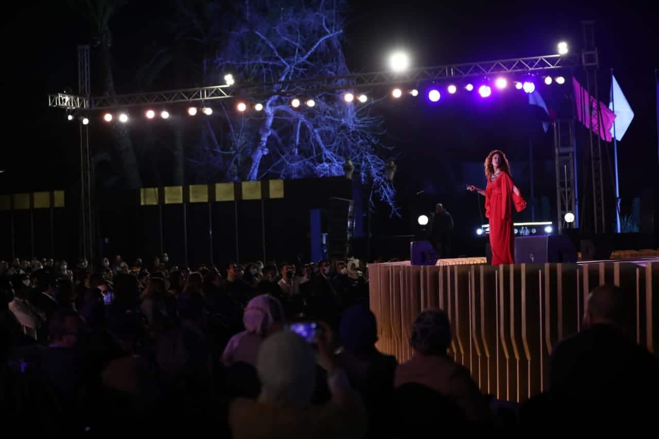 لينا شماميان تغني باللهجة المصرية والأجنبية في حفل أوبرا القاهرة
