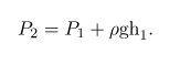 معادلة برنولي في السوائل الساكنة