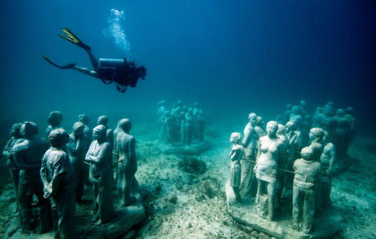 متاحف تحت الماء - متحف كانكون (Cancún)