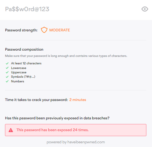 NordPass Password Strength Checker