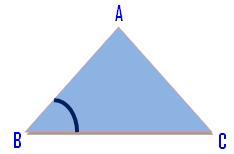 العلاقات في المثلث - المثلث حاد الزوايا