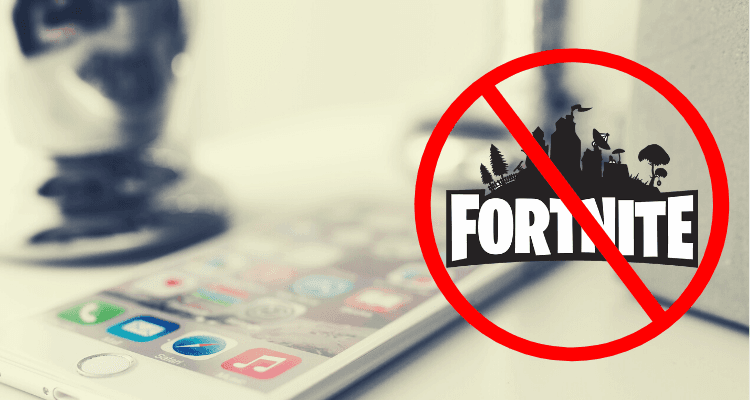 حظر لعبة فورتنايت على ايفون