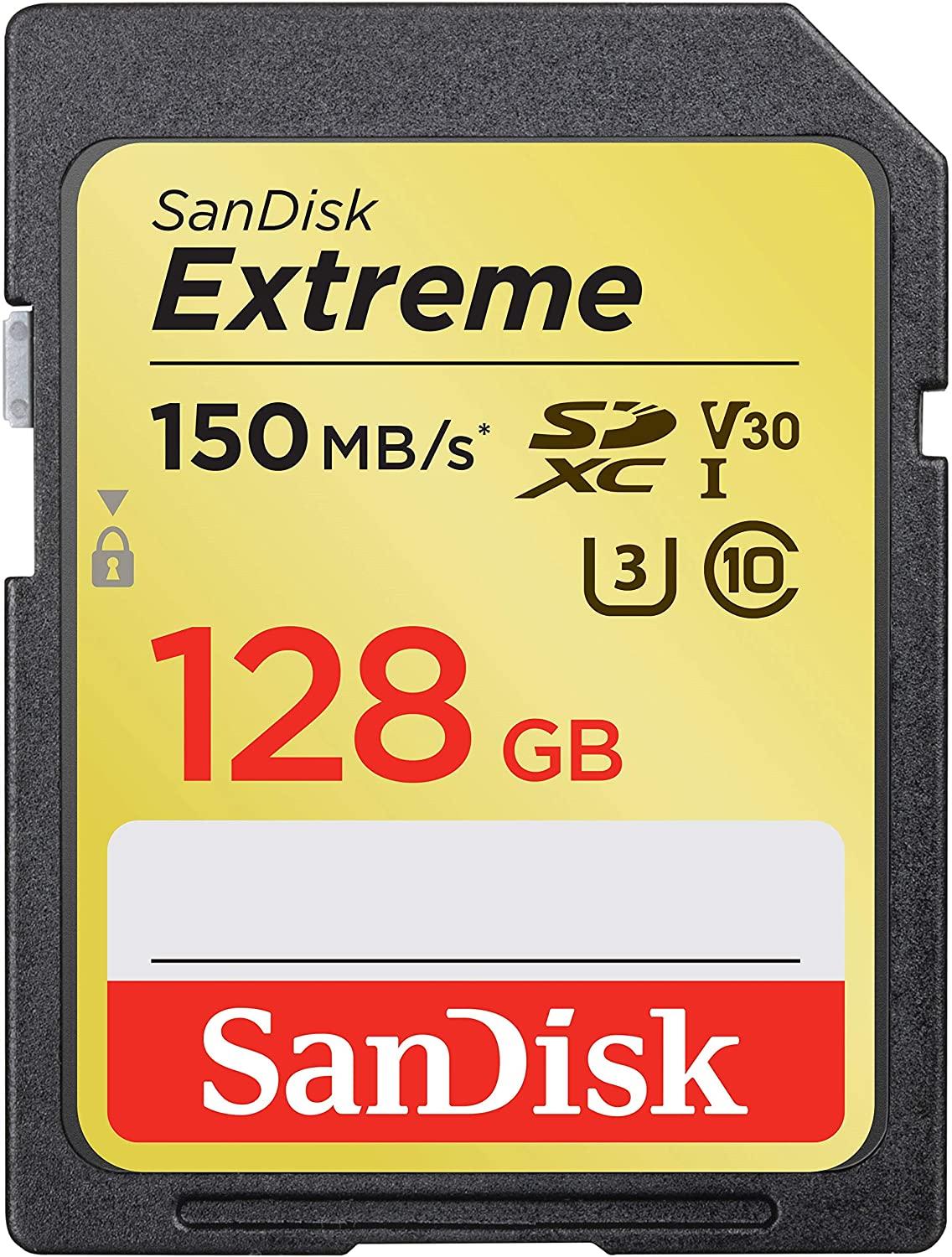 كرت SanDisk Extreme SD UHS-I V3