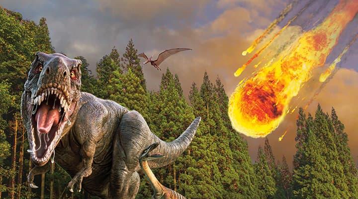 ماذا حدث للأرض بعد انقراض الديناصورات بدقائق؟