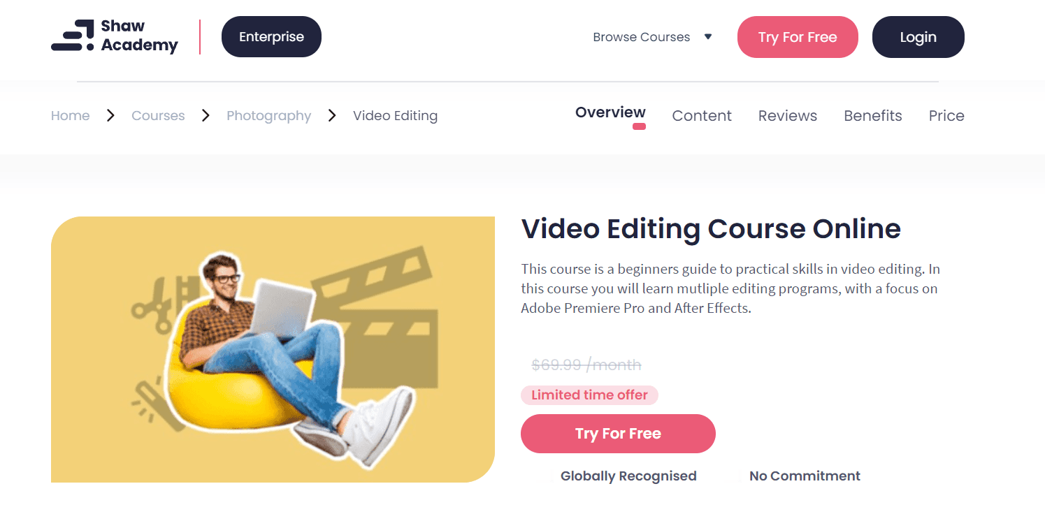 كورسات تحرير الفيديوهات: Video Editing Course Online