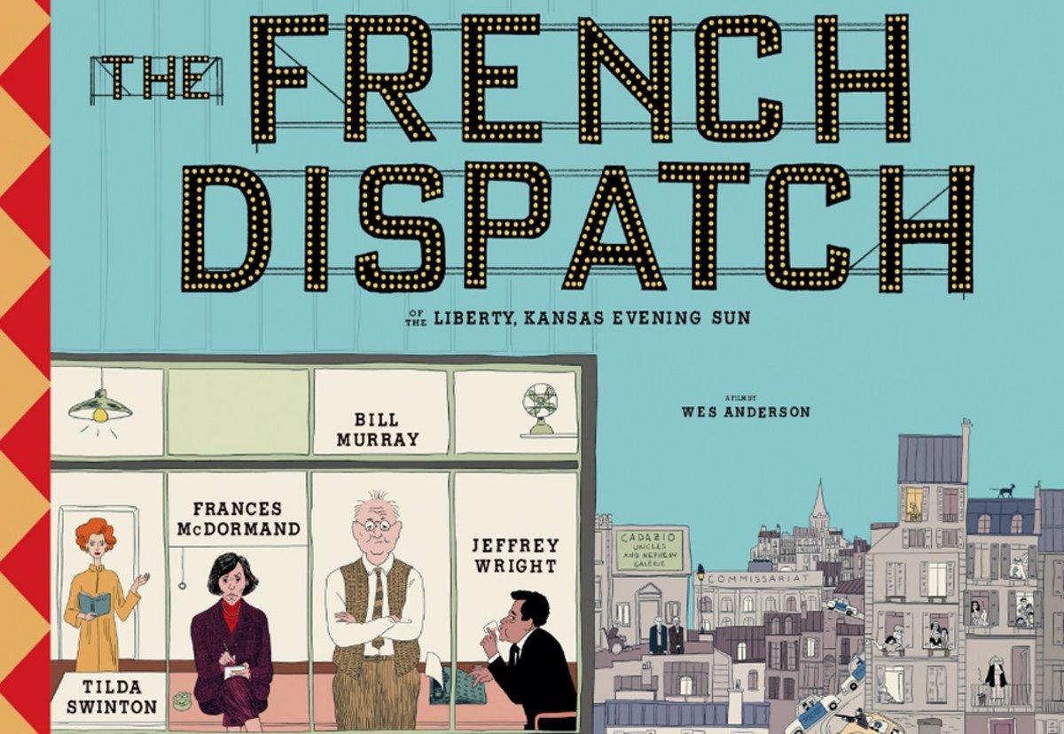 بوستر فيلم The french dispatch.