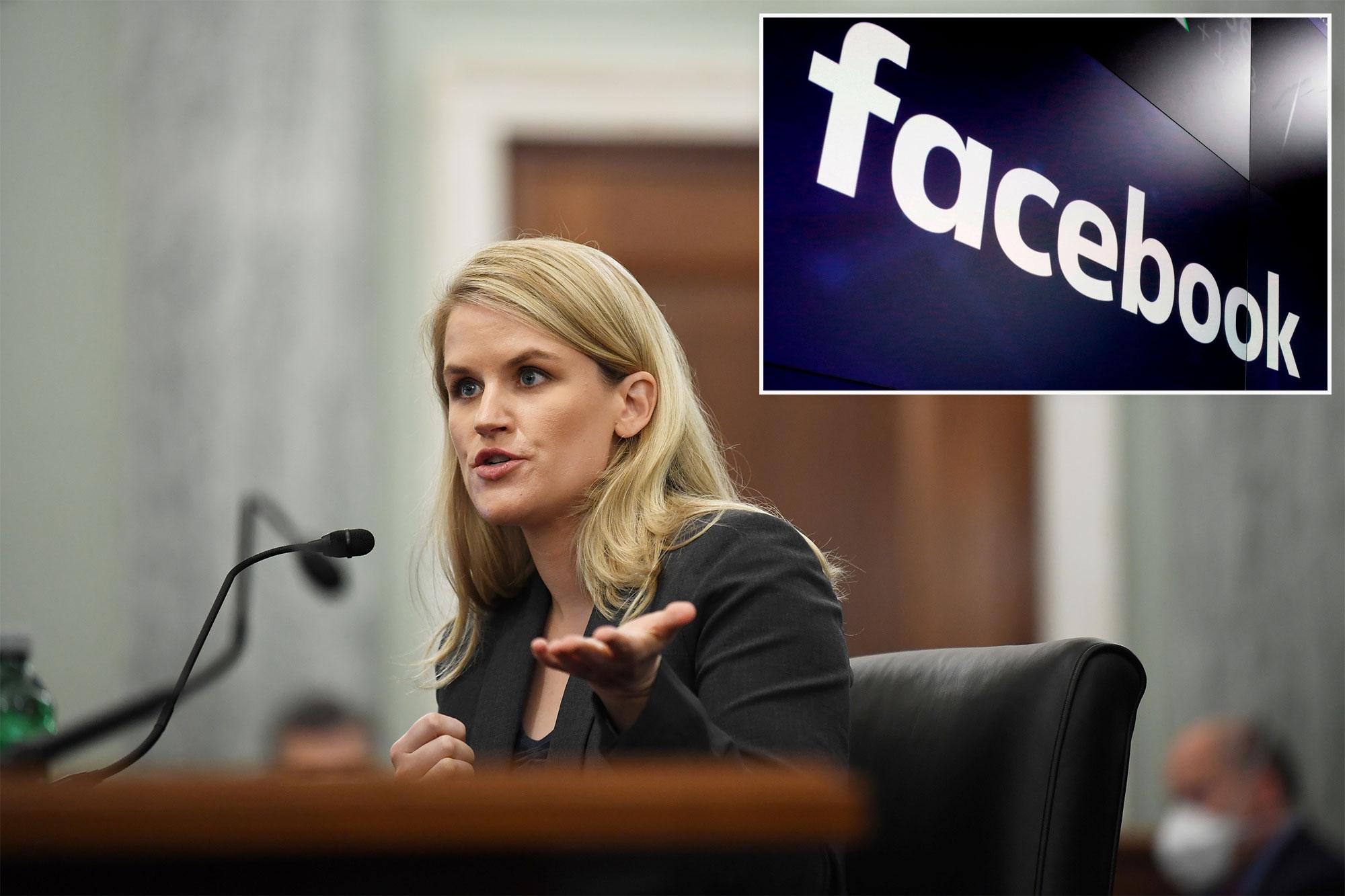 مسربة خبايا فيسبوك أمام الكونغرس