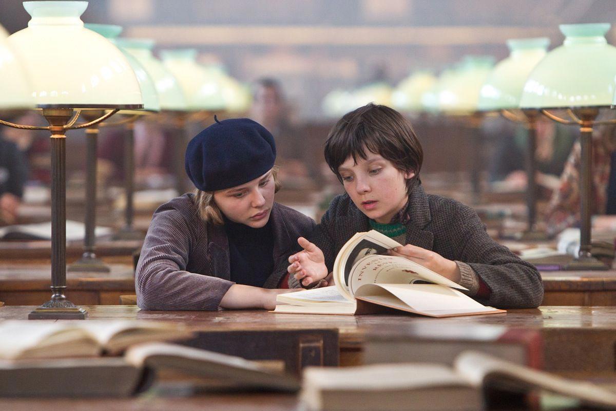 فيلم Hugo - مشهد المكتبة 