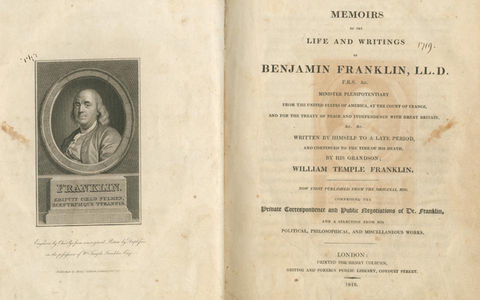 كتاب بنجامين فرانكلين