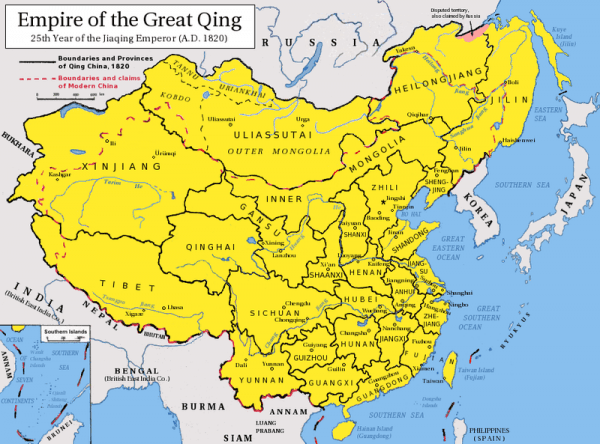 الإمبراطورية الصينية -حكم كينج- (1890–1912) - أعظم الإمبراطوريات في التاريخ