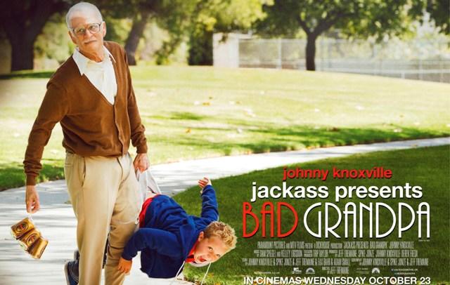 المرتبة السادسة – Bad Grandpa الأفلام الكوميدية في عام 2013