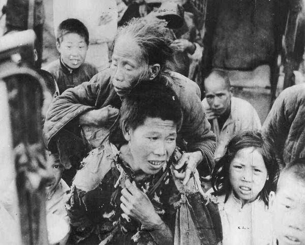 المجاعة الصينية العظمى - أحداث دموية
