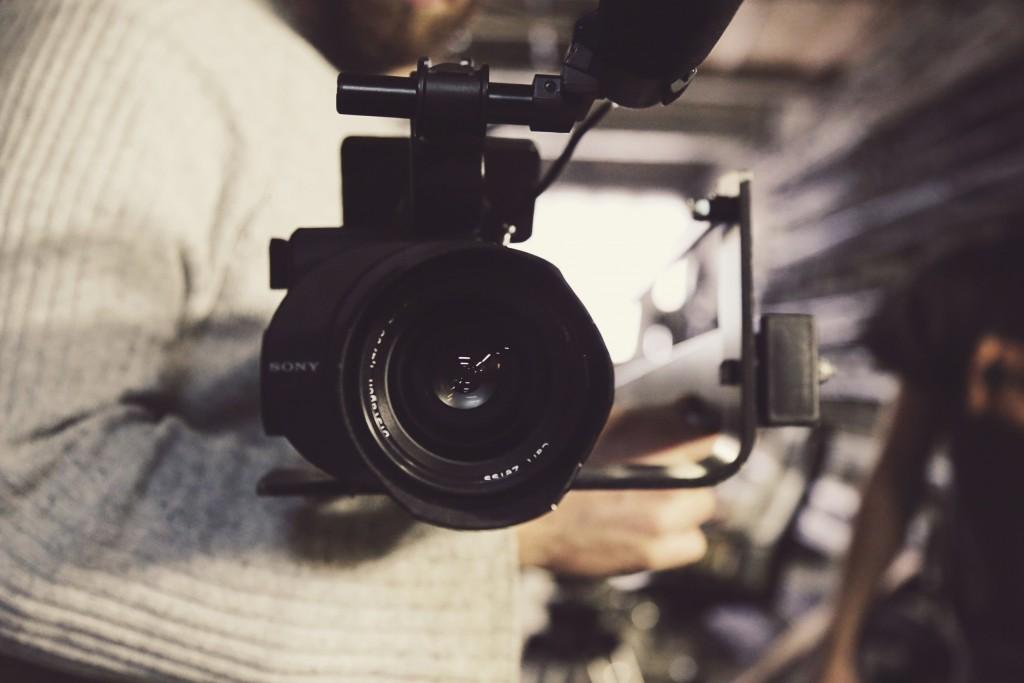 صناعة الافلام - عدسة كاميرا فيديو سوني